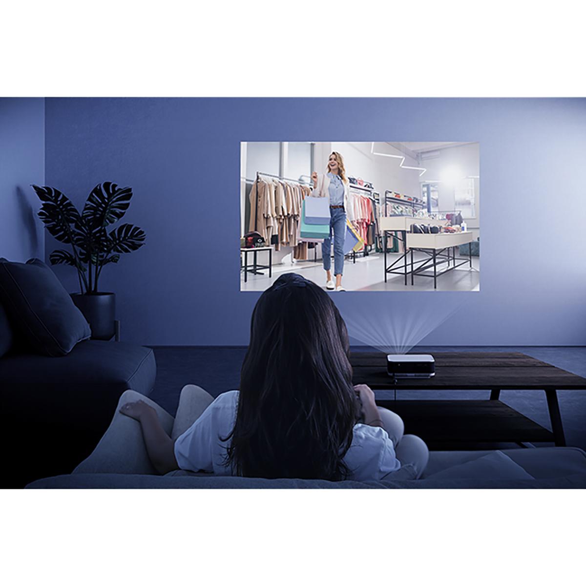 Proyector Portátil Epson Lifestudio Pop EF-61 Full HD Blanco Perla